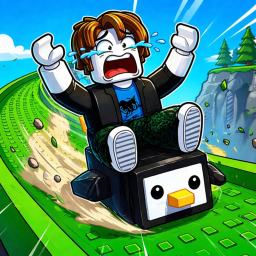 🐧Ride A Penguin Down A Slide
