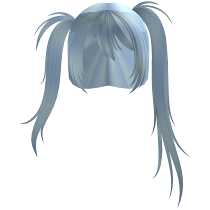 い( ^-⩊#^ )คlight blue ☆ kuroi inspired ☆ twintails Roblox item