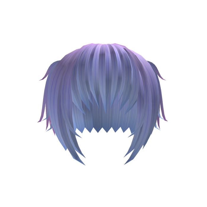 Short choppy vkei Pigtails Hair(Pastel)