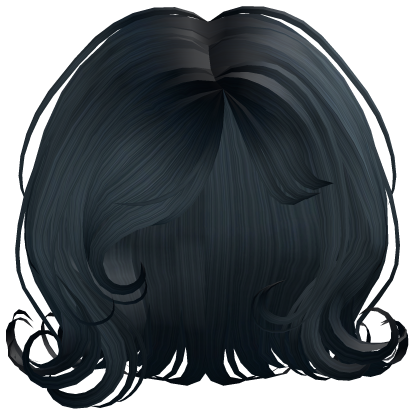 Midnight Messy Waves Hair Roblox item