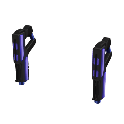 Holdable Dual Sci-fi Laser Pistols thumbnail