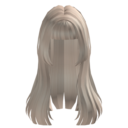 Platinum Long Hime Cut Roblox item