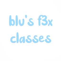 blu's f3x classes