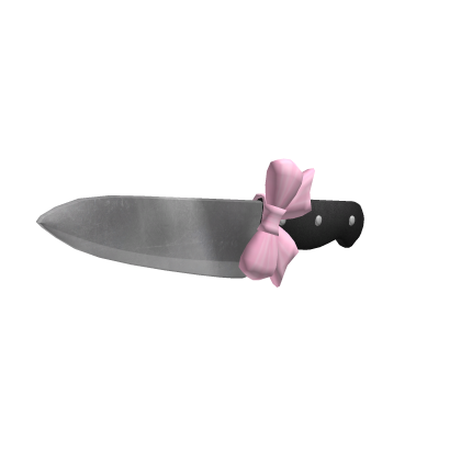♡ Holdable knife with pink bow ♡