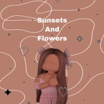 *sunset*flower