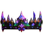 Rainbow Shattered Light Crown