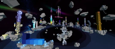 Zone 7: Asteroid Belt Roblox place thumbnail