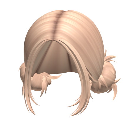 Low Preppy Spikey Buns in Blonde