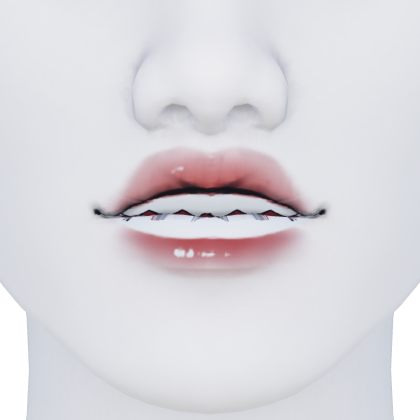 Anime Shark Teeth Lips