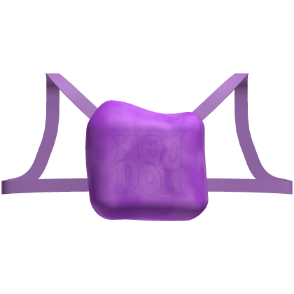 Purple Needoh Squishy Backpack [1.0] Roblox item