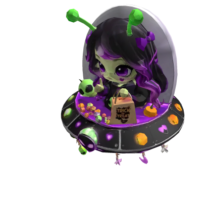 Alien trick or treater