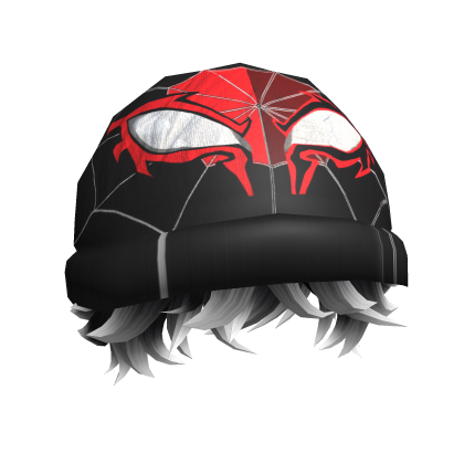Arachnid Villain Beanie Cap - Black and White
 Roblox item