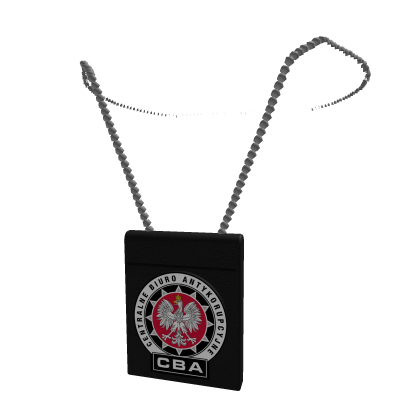 Polish CBA Centralne Biuro Antykorupcyjne Badge