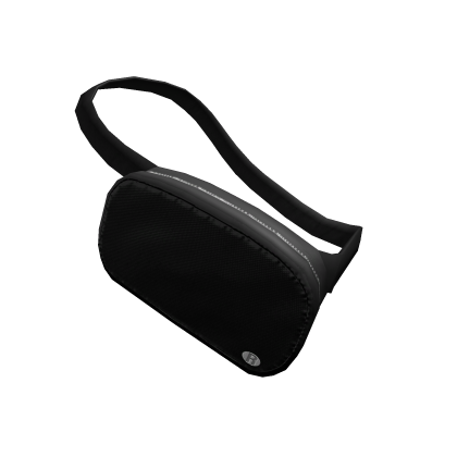 Black Crossbody Belt Bag