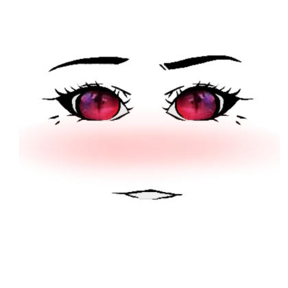 Cat Makeup w/Blush Roblox decal