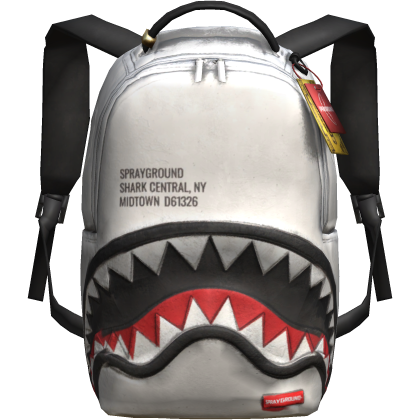 (3.0) White Sprayground Bookbag Roblox item