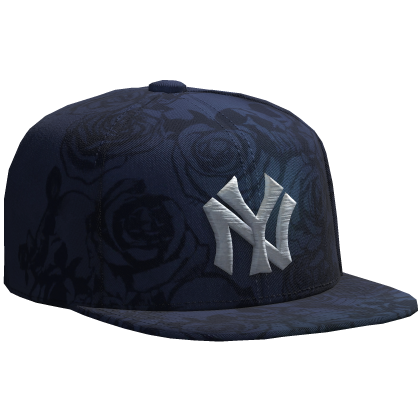 Blue Rose NY Sidewept Fitted Cap Roblox item