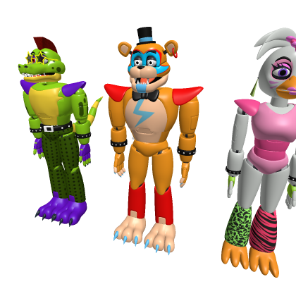 FNAF Security Breach Animatronics (NPC's)