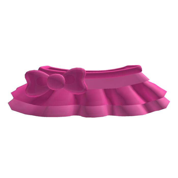 ♡ ꒰ cute tweencore hot pink skirt w bow