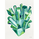 Eyes of emerald