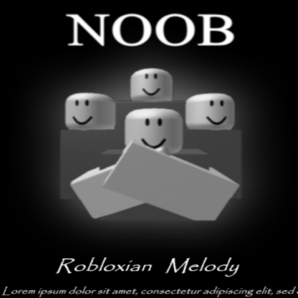 Noob Poster Roblox decal