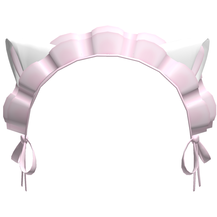 ♡ cat headband in pink
