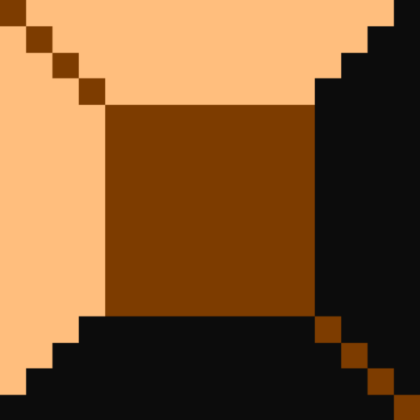 Super Mario Bros Chocolate Block Roblox decal