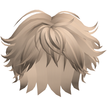 Blonde Fluffy Anime Boy Hair Roblox item