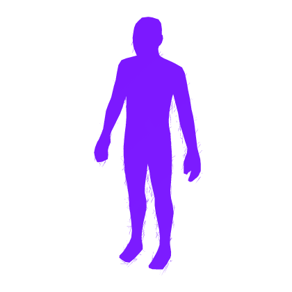 Purple Outline Aura