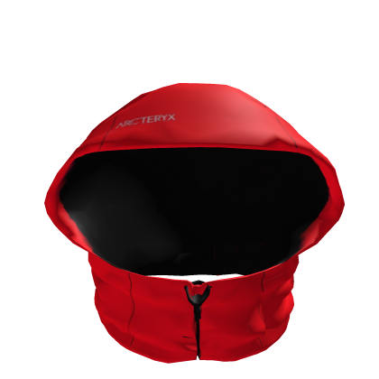 Red Arcteryx Hood 