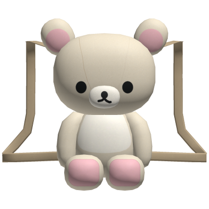 Cute Korilakkuma Bear Plushie Backpack [1.0] Roblox item
