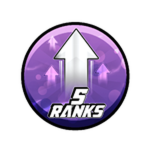 5 Ranks Upgraded