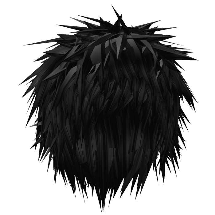 dark messy emo hair v3.