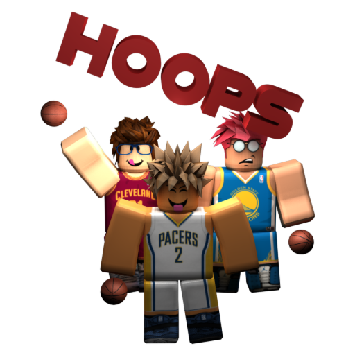 Hoops - Demo (Basketball) official Roblox game thumbnail
