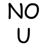 no υ
