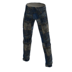 Denim Patchwork Jeans