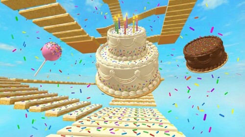 🧁 Obby Cake สําหรับวีไอพี! 🎂