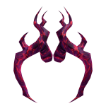 Tusked Horns of the Royal Pink Fire Dragon