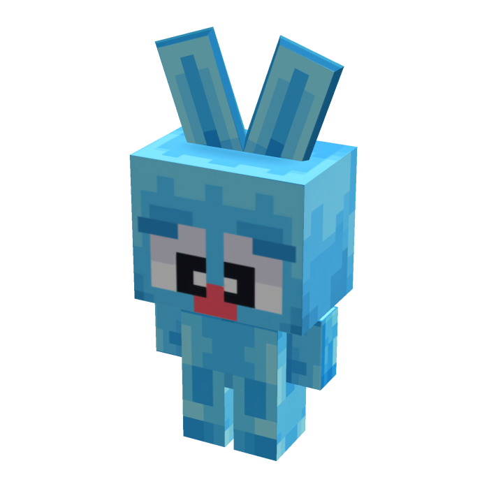 Blue Mini Bunny