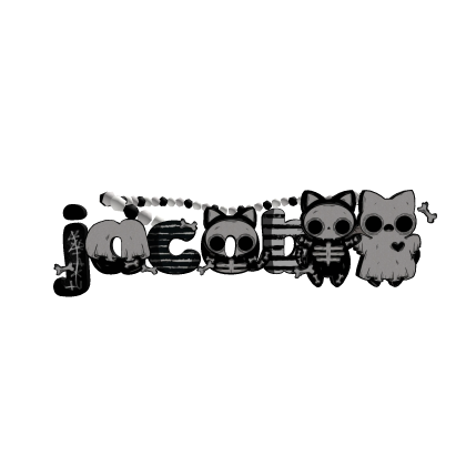♡ : jacob skeleton cat 1.0 ৎ