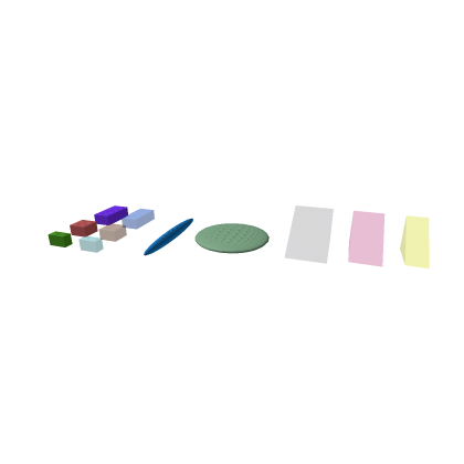 rainbow bricks