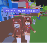 Me and Hannah are bffs