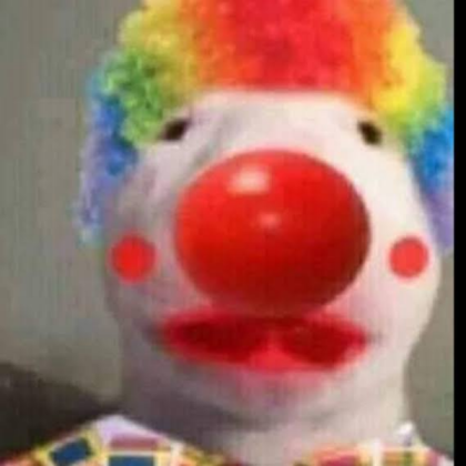Dog clown Roblox decal