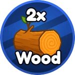 2x Wood