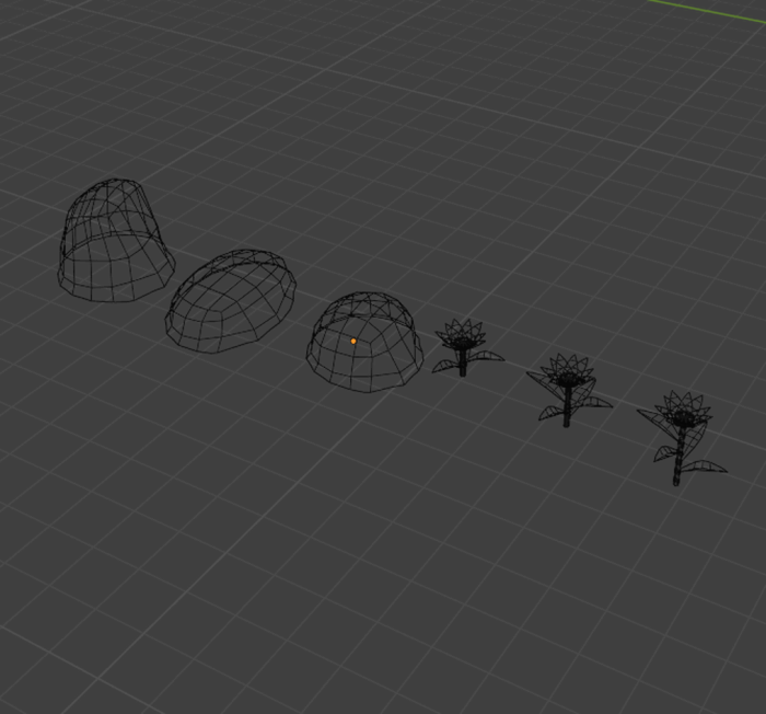 Low Poly Trees Bushes Rocks and Flowers preview 1