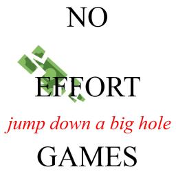 jump down a big hole icon