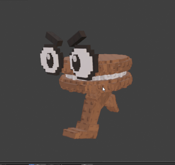 Brainrot Biscuitini creaminini Rig and Animations preview 3