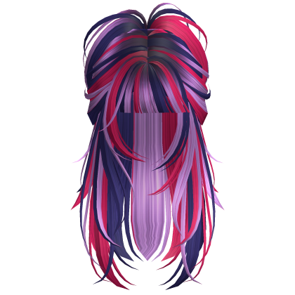 Spikey Emo Half Up Twilight Roblox item
