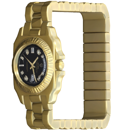 Iced Out Gold Luxury Designer Watch