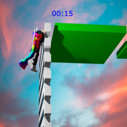Time Trial Obby (Creators Bedroom & Afk island)